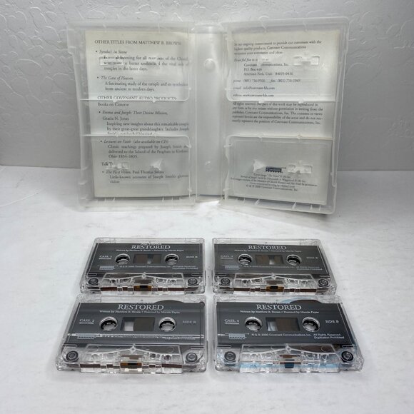 All Things Restored Confirming Authenticity LDS Beliefs Matthew B Brown Cassette - Picture 5 of 10